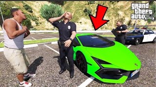 Franklin ki 1087 Lamborghini Sian Ho Gai Chori😡😡 gta franklin vs military [upl. by Ploch311]