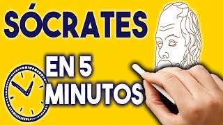 Sócrates en 5 minutos Animación Mayéutica Sofistas Juicio Critón ¿Por qué mataron a Sócrates [upl. by Kremer]