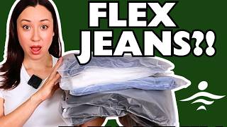 HALARA Flex Denim Jeans Try On Haul  Magic Jeans [upl. by Coombs762]