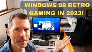 Windows 98 Retro Gaming In 2023 [upl. by Philemol]