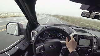 2018 Ford F150 Powerstroke Diesel  POV First Impressions Binaural Audio [upl. by Pazit]