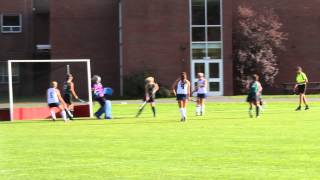 McKenzie Patterson scores a goal for Frontier field hockey [upl. by Lemal]