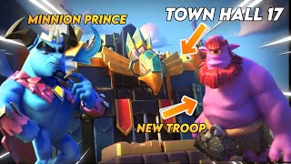 clash Of Clans new troop revealedcoc town hall 17 New hero name revealed officiallycoc th17 update [upl. by Calista881]