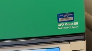 How to use cfx opus 96 realtime pcr system [upl. by Berfield]