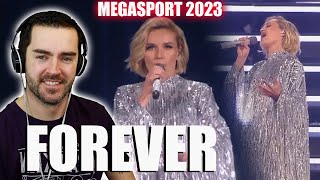 FOREVER Polina Gagarina Reaction Megasport 2023 [upl. by Eardnaed]