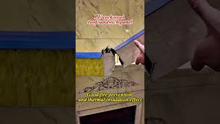 See how the roof panels are installed Simple and safe [upl. by Keary]