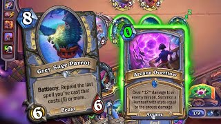 Hearthstone  The Deadmines Parrot Mage [upl. by Atsev]