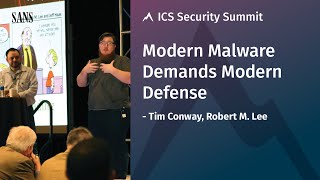 Modern Malware Demands Modern Defense – SANS ICS Summit 2018 [upl. by Rodgiva]