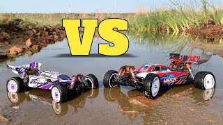 Wltoys 124019 vs Wltoys 104001  High Speed RC Cars  Wltoys RC Car [upl. by Ahsenid986]