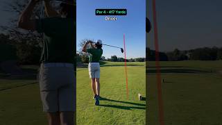 the hardest hole on the front😧 golf putt golfswing golfplayer [upl. by Stutzman]