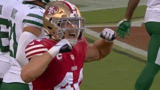 Kyle Juszczyk HUGE Catch amp 49ers TD Vs Jets  Monday Night Football [upl. by Sausa848]