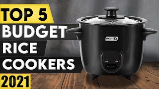 Best Budget Rice Cooker 2022  Top 5 Budget Rice Cookers [upl. by Ahselyt]