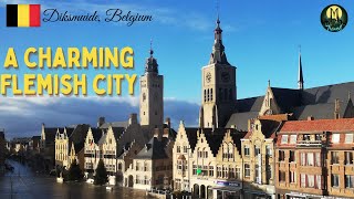 A tour in Diksmuide  A charming Flemish City  Belgium  Europe  Minimo Travel europe diksmuide [upl. by Clere]