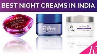 10 Best Night Creams in India with Price  Night Creams for Indian and Asian Skin Types  2017 [upl. by Aylatan185]