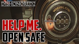 Dishonored 2  Where to Find Contest Safe Combination Winslow Code [upl. by Neret902]