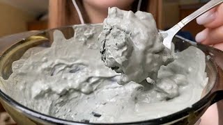 Chocolate 🍫 ice cream 🍦 eating ASMR mukbang lerkincrunch222 [upl. by Corbett]