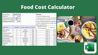 Food cost calculator [upl. by Marron]