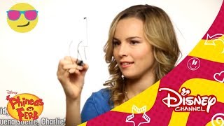 Phineas y Ferb Dibuja a Perry  Bridgit Mendler  Disney Channel Oficial [upl. by Suiravaj]