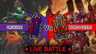 Drukhari vs World Eaters Jan 2024 Dataslate Update [upl. by Ramonda]