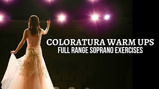 Coloratura Soprano Daily Warm Up Exercises  Improve Full Range amp Breath Support For High Soprano [upl. by Aiem]