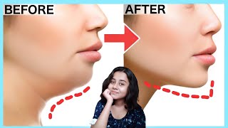 4 Minute Face Exercise to FIRM UP MOUTH CORNERS and DOUBLE CHIN  Get Rid Of DOUBLE CHIN amp FACE FAT [upl. by Milena]