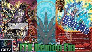 THIS DECK BREAKS BUDDYFIGHT Demon Ein Turbo Deck Profile [upl. by Nomolas849]