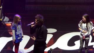 Union J singing Amaze Me Belfast 12114 HD [upl. by Noemis]