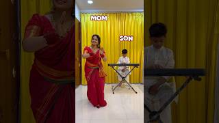 Aigiri Nandini Piano Version jyothisandeep aatasandeep dance vijayadashami shorts [upl. by Hamer993]