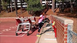 Hurdle Training  Lead and Trail Legs  Band exercises [upl. by Kursh]