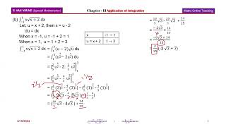 Chapter11 Application of Integration Part 2 [upl. by Ahtera]