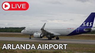 LIVE Stockholm Arlanda Airport Plane Spotting ESSAARN 12092024 arlandaairport arlanda [upl. by Patin]