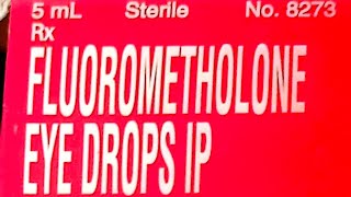 fluorometholone eye drops FML LIQUIFILM [upl. by Goodard]