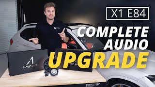 BMW X1 E84 Alpha One Speaker Upgrade – Install Tutorial [upl. by Aisatsana]