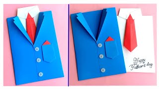 DIY Fathers day Greeting card ideas  Handmade Fathers day cards [upl. by Nnyltiak752]