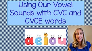 CVC amp CVCE Words Kindergarten Video Week of 5420 [upl. by Adieno]