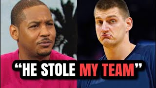 Nikola Jokic GETS TRASHED By Carmelo Anthony [upl. by Letisha]