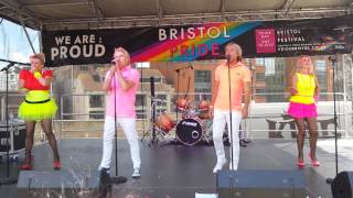 Bucks Fizz at Bristol Pride 2015 [upl. by Gnot83]