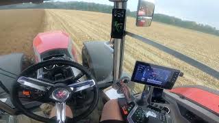 Massey Ferguson 8S265 amp Opall Agri Europa II  POV  Driver View  GoPro  Farma Dobosz [upl. by Aes]