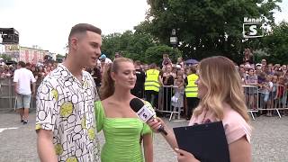 Adam Zdrójkowski i Wiktoria Gąsiewska rozmowa  Kanał S TV [upl. by Bajaj]