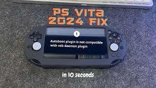 PS Vita  Autoboot plugin is not compatible with vdb daemon plugin  Easy Fix 2024 [upl. by Notxam208]