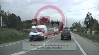 Prevenção rodoviária sinais de proibição 02 [upl. by Gregory]