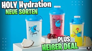 🥤🤾NEUE HOLY HYDRATION SORTEN  Holy Review Test  Holy Energy Rabattcode  Zubereittung [upl. by Trager277]