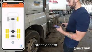 How to perform a tire inspection in the HIVETIRE application [upl. by Llyrehc]