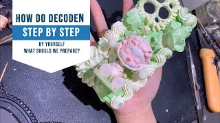 Stepbystep guide on how to decoden your own whipped cream phone case by handmade [upl. by Adnahc]