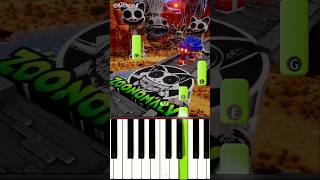 Smile Cat amp Zookeeper Jump Over Monster Smile Cat into Pit Mtime4  EASY Piano Tutorial [upl. by Neu]