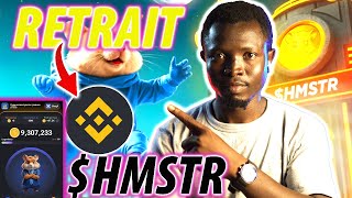 HAMSTER KOMBAT  Comment Retirer vers BINANCE Je te montre [upl. by Nylrahs]