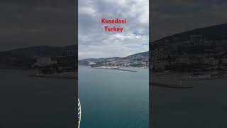 Kusadasi Turkey  view from Norwegian Epic [upl. by Kunkle]