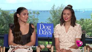 Vanessa Hudgens and Nina Dobrev puppy stories favorite emojis  Dog Days [upl. by Fred]