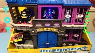 IMAGINEXT Batman Gotham City Jail Playset Review [upl. by Appel]