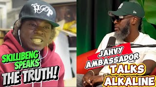 SKILLIBENG RATE ALKALINE LYRICISM￼ JAHVY TALKS HOW ALKALINE CHANGED HIS LIFE FOREVER [upl. by Ocsirf]